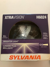 NEW-SYLVANIA-H6024 XtraVision-7" round-Sealed Beam Headlight-car restoration