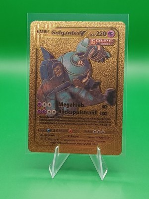 Pokemon Golgantes V Goldkarte (Proxy) Deutsch