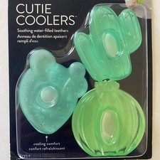 Itzy Ritzy Cutie Coolers 3pk Teether Set - Cactus