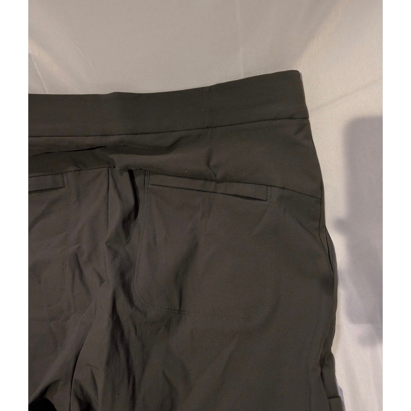 Athleta Grey Performance Stretch Pants Women Size… - image 7