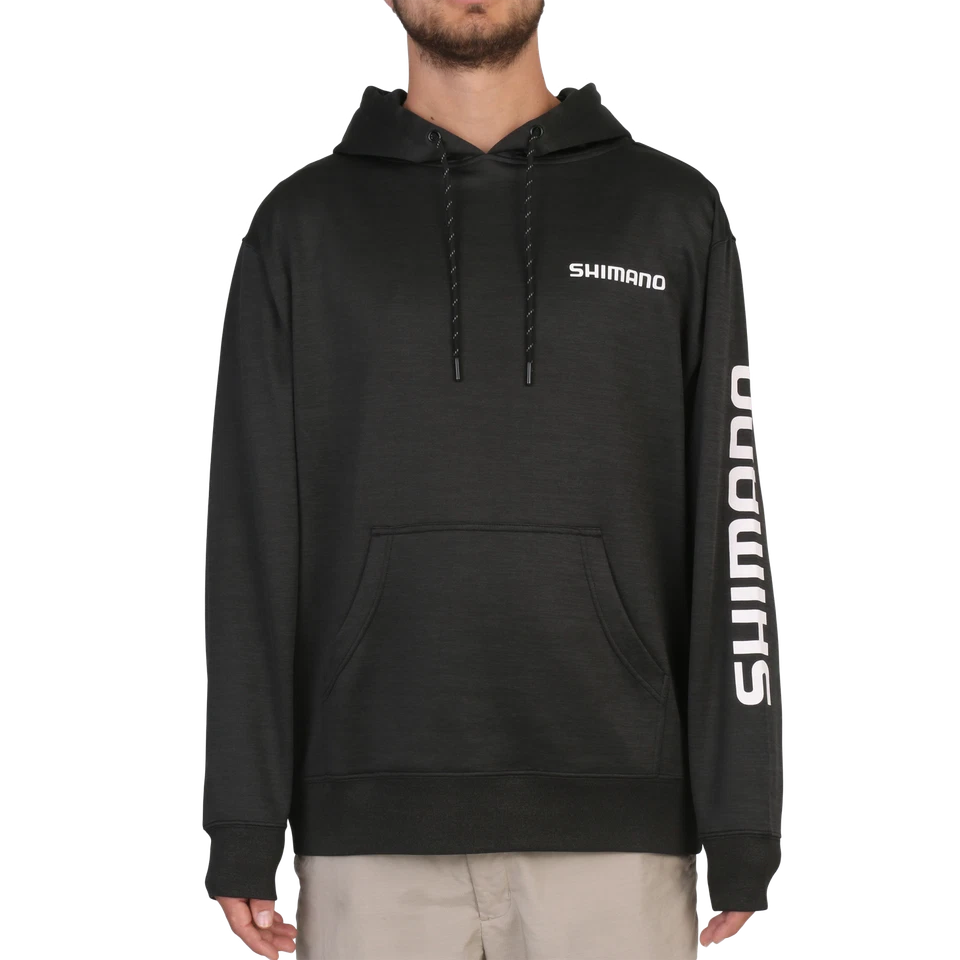 Sudadera Shimano Performance Color - Negro Brezo Talla - 2X (AHOODIE2XBK)... Foto 3 de 4