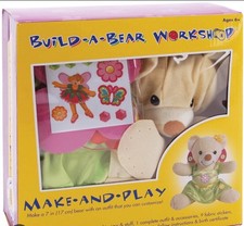 Kit Make-and-Play Build A Bear BAB Fairy Bear Girl 7" NEUF 2010