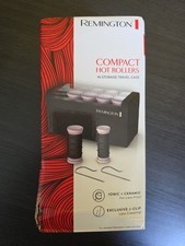 NIB Remington Compact Ceramic Worldwide Voltage Travel Hair Setter Hot Rollers