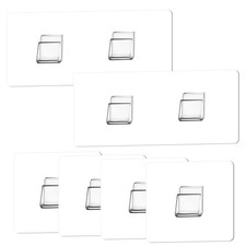 6 Pack Shower Caddy Adhesive Hooks Replacement Adhesive Hooks Sticker No