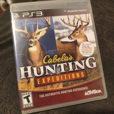 Cabelas Hunting Expedition Playstation 3 PS3 CIB Complete Tested Working Rare