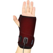 Hand  Wrist Heating Pad Wraps, Auto Shut Off Therapy Heated Brace for Carpal...