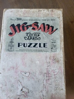 Vintage Chad Valley, G.W.R. Puzzle; Die Römer von Caerleon (ca. 200 Teile)