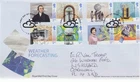 GB ROYAL MAIL FDC COVER 2024 WEATHER FORECASTING STAMP SET EXETER PM HANDWRITTEN