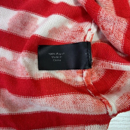 Suéter Lane Bryant Naranja y Blanco Material Ligero Talla 18/20 D0062 - Imagen 7 de 8