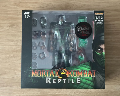 Storm Collectibles Mortal Kombat Reptile OG MK1 MK2 RARE KLASSIC BLOODY