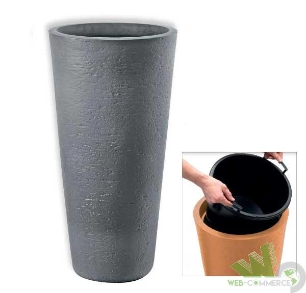 Sottovaso Quadro in Resina 40 cm. Terracotta | Leroy Merlin