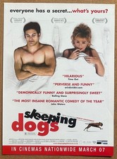 SLEEPING DOGS LIE - 2007 full page mag ad MELINDA PAGE HAMILTON BRYCE JOHNSON