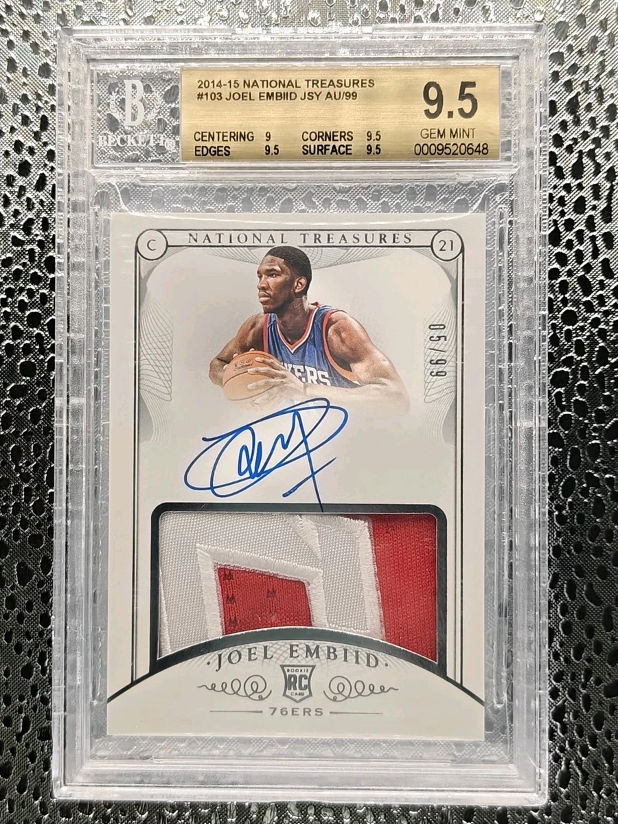 Joel Embiid Philadelphia 76ers Basketball Sports Trading Cards