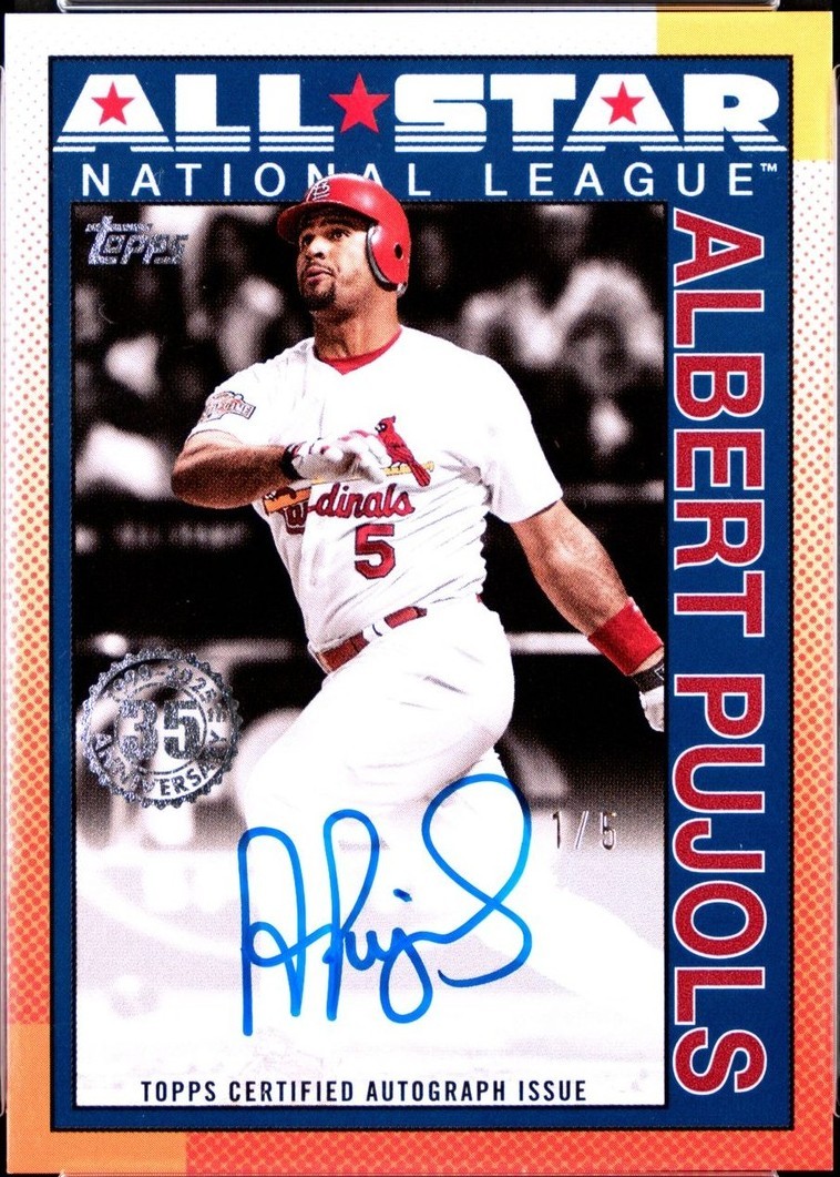 2025 Topps Series 2 - 1990 Topps Baseball All-Stars Autographs Albert