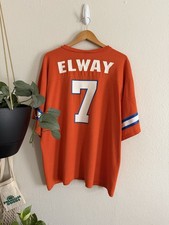 Vintage 90 Denver Broncos John Elway T-Shirt Size XL Made In USA