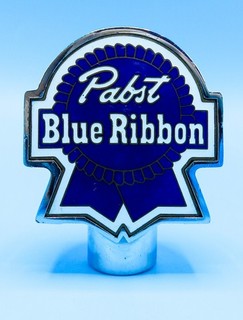 Vintage 1930 40s Pabst Blue Ribbon Beer Ball Tap Knob Handle Milwaukee WI PBR