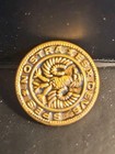 Vintage Hessian Soldier Button ESX DEVS SPES Nostra Teutonic Eagle Military  — photo 4