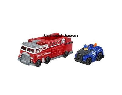 Takara Tomy Paw Patrol Twin Vehicle Marshall Ultimate Fire Truck