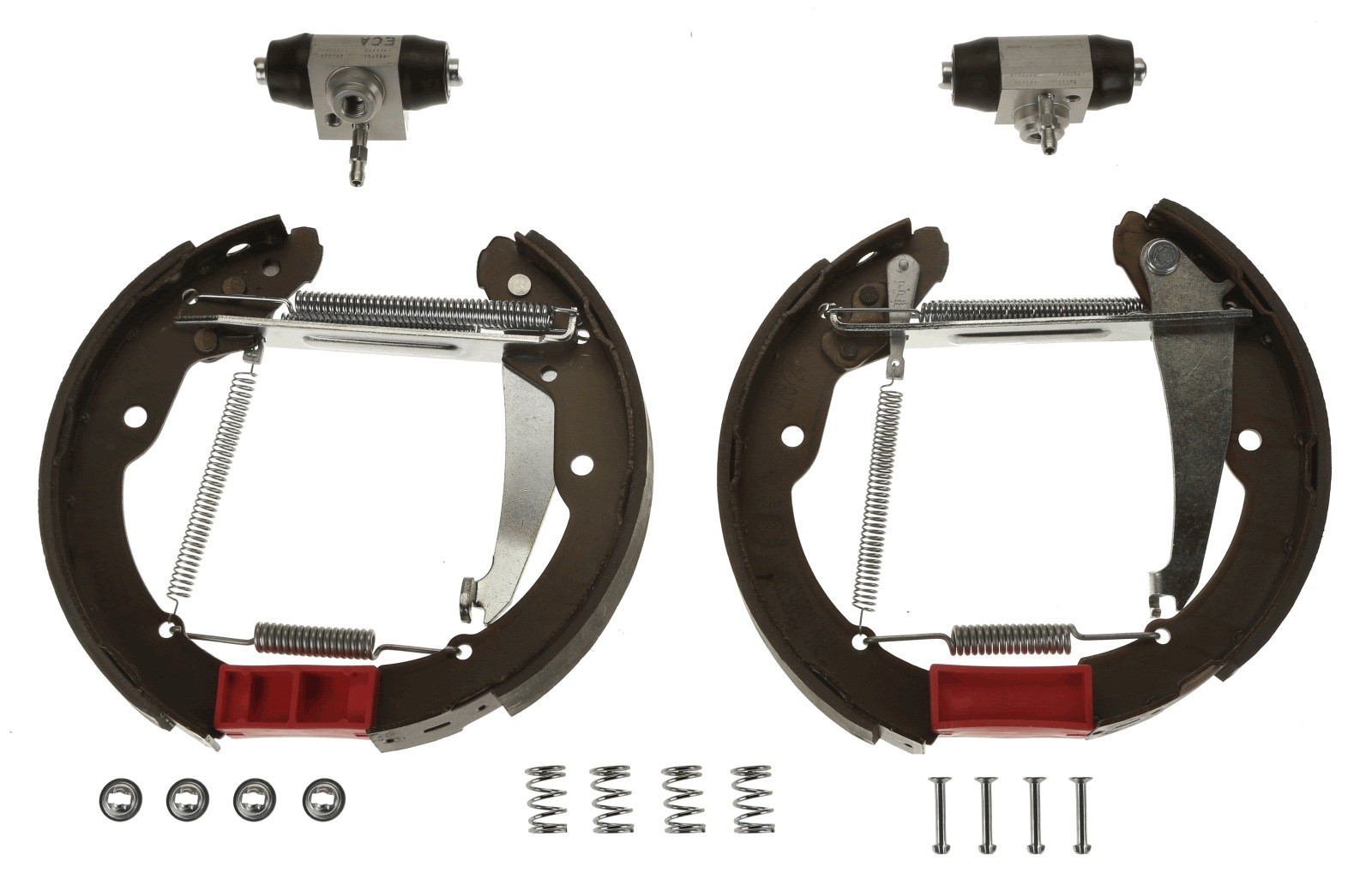 Rear TRW-OE GSK1405 Brake Shoe Set for SKODA
