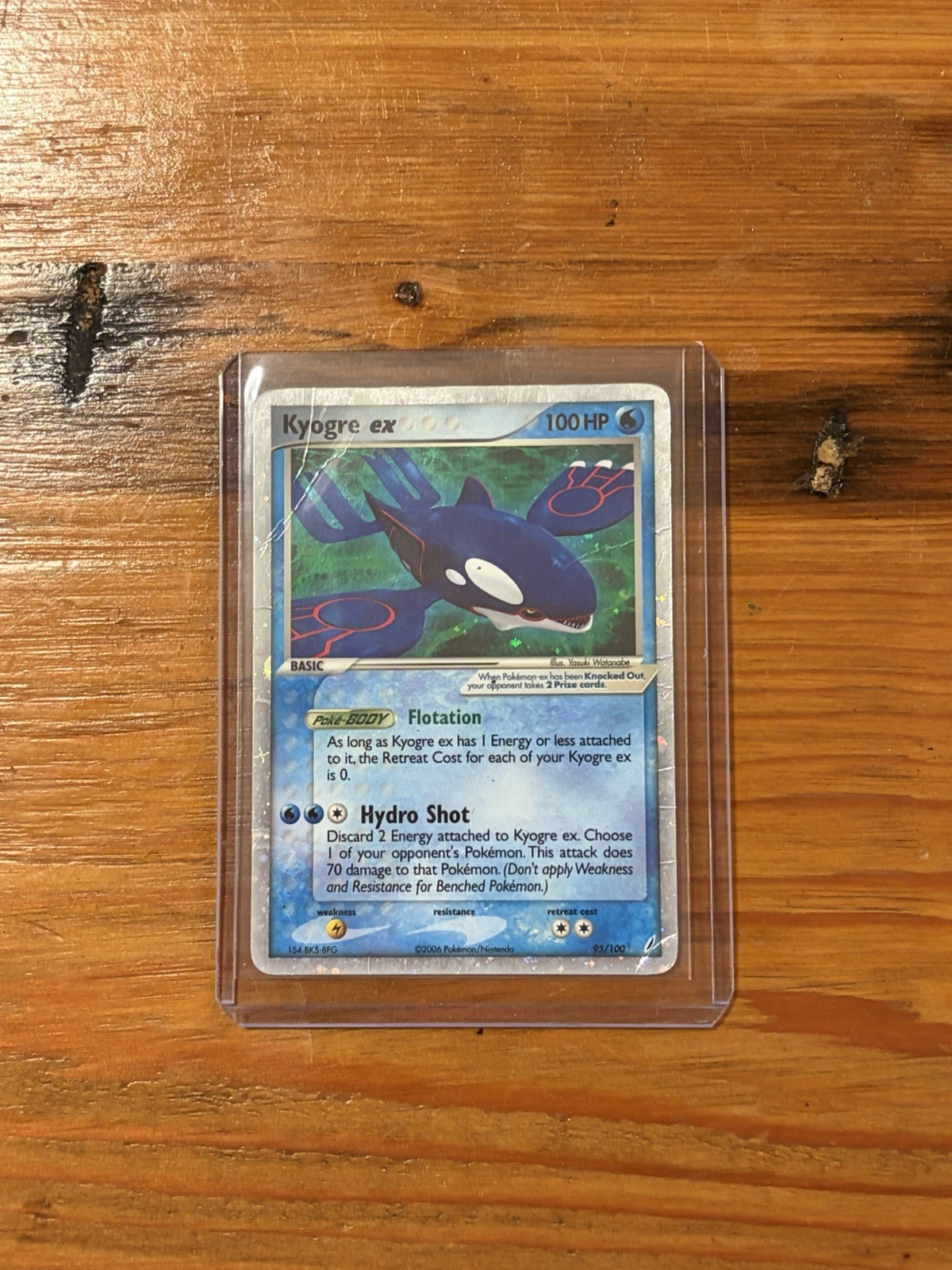 [HP] Pokemon TCG Crystal Guardians Kyogre ex 95/100 Holo EX Ultra Rare 2006