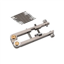 9-Pin Watch Strap Link Remover Adjust Tool V/U-shaped Spring Bar Plier For 6835