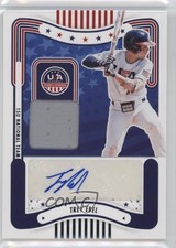 2024 Panini Stars and Stripes Materials Signatures Trey Ebel (Blue Ink) Auto 9v7