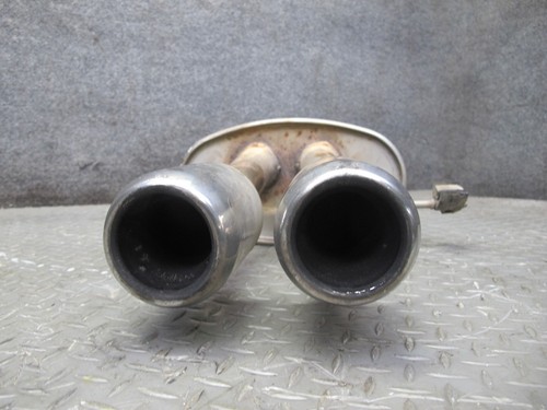 09-13 MINI COOPER S R56 R57 R58 R59 REAR EXHAUST MUFFLER W TIPS 2756514 OEM - Picture 8 of 12