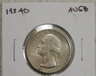 1934-D Washington Quarter, Light Motto, Choice Almost Uncirculated   1013-03