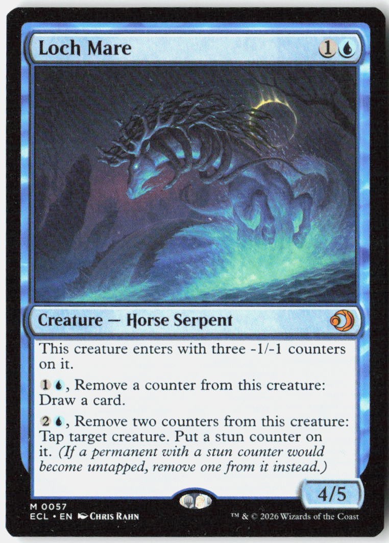 Magic - Loch Mare Lorwyn Eclipsed [ECL - 57] NM Mythic