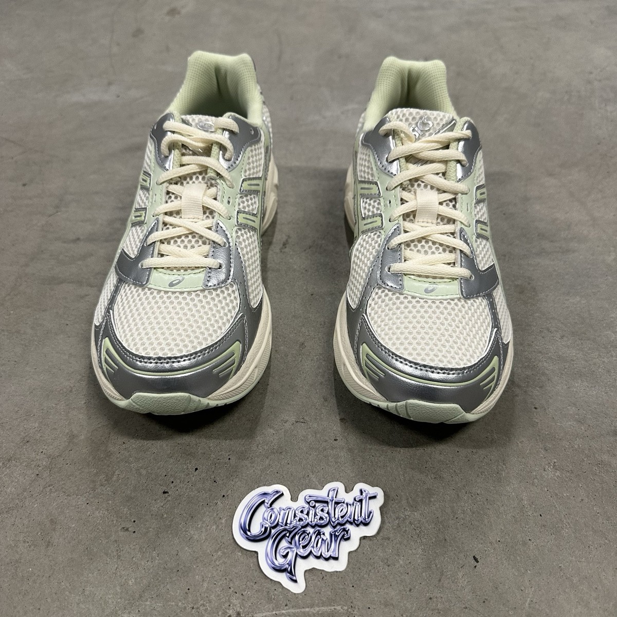ASICS Gel 1130 Silver Pack Green - Size 10W - 1202A505-101 (Fast