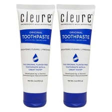 Fluoride-Free Toothpaste with Xylitol for Fresh Breath & Whitening - 4oz Tube,
