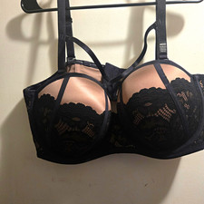 Torrid Curve Body Balconette Bra 46DD Black/B...
