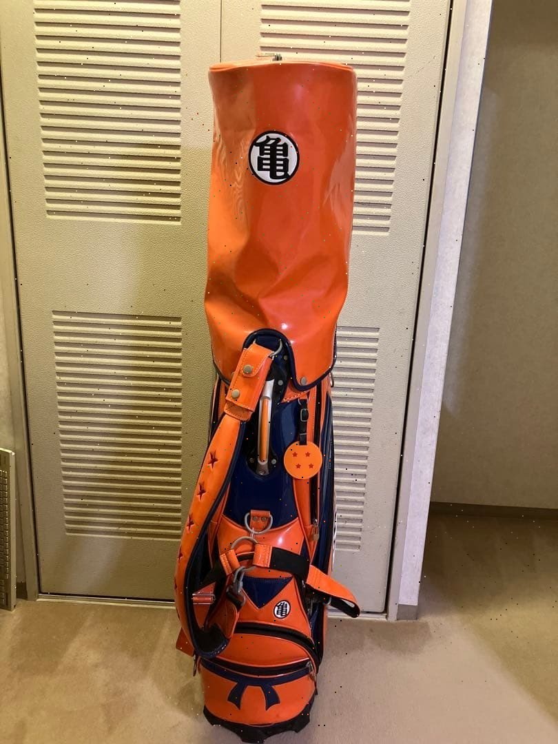 BANPRESTO DRAGON BALL Z Son Goku Caddy Bag 46 inchs Orange Golf
