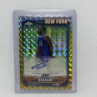 2024-25 Topps Chrome Geometric Auto /50 Jalen Brunson NY Knicks