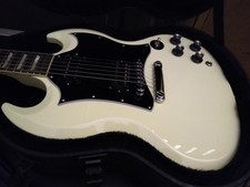 Gibson SG Standard 2024 White Seymour Duncan Pickups Hard Case