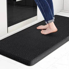 Mattitude Kitchen Mat Cushioned Anti-Fatigue Floor Mat Waterproof Non-Slip Mats