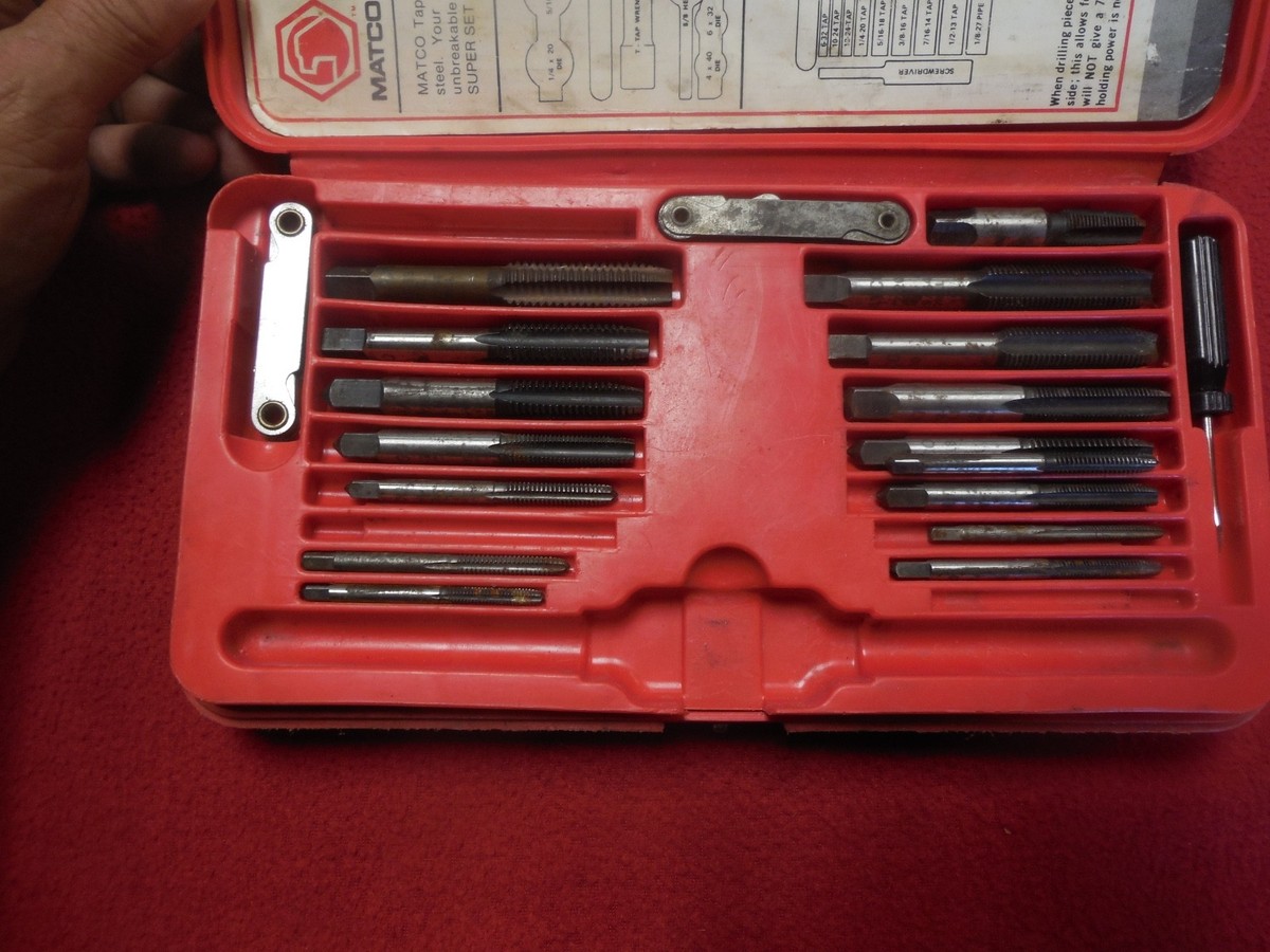 41pcs Matco Tools 606TD SAE Hex Tap & Die Set for sale online | eBay