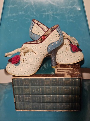 Irregular Choice Size 7.5  Heels. Worn Once Rare Pair.   Super Cute For Spring
