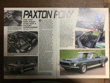 Aw 1536 Article Musclecars 1968 Ford Mustang Shelby Gt350 With A Supercharger 2p