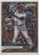 2020 Panini Prizm Tier II Quick Pitch Bronze Donut Circle 19/25 Jaylin Davis 3c2