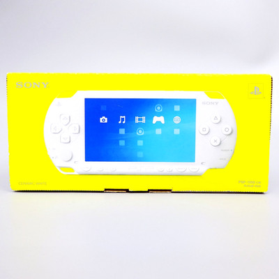 SONY PSP Playstation Portable Konsole Keramik Weiß PSP-1000 CW Japan NEU