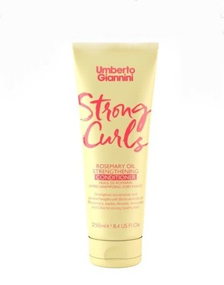 Umberto Giannini Strong Curls Rosmarinöl stärkender Conditioner 250ml Neu