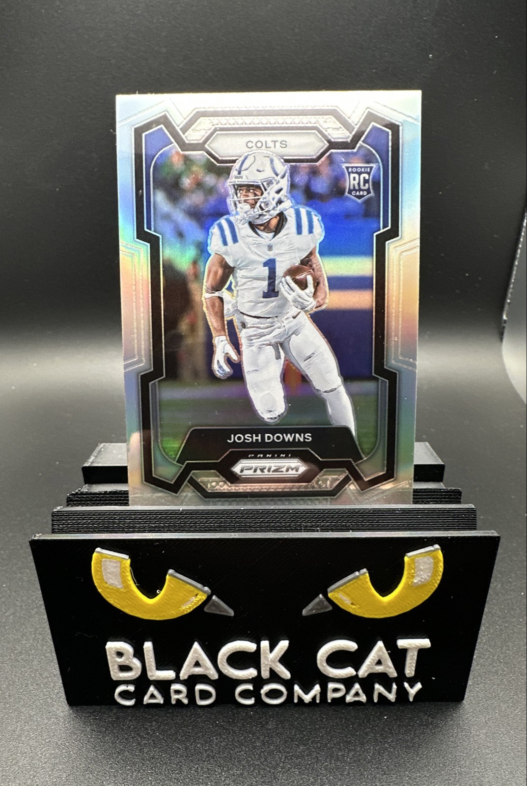 2023 Panini Prizm - Rookies Josh Downs #345 Silver Prizm (RC)