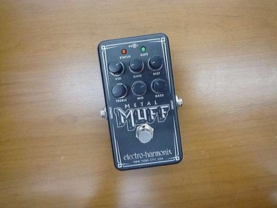 Electro-Harmonix Nano Metal Muff Distortion Effects Pedal Black