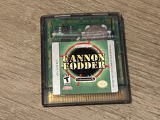 Cannon Fodder Nintendo Game Boy Color Cleaned & Tested Authentic