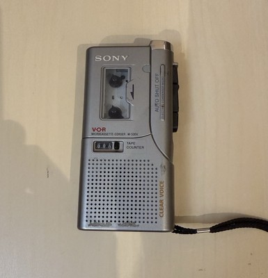 SONY M-530V V-O-R Micro Cassette Player Recorder FOR PARTS