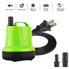Submersible Water Pump for Pond Aquarium Hydroponics Fish Tank Fountain