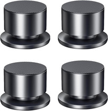 Turntable Isolation Feet, Speaker Subwoofer Anti-Vibration Pads - 4-Pack Metal
