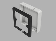 Smart Bulb Light Switch Guard Cover - Stops Switch Being Turned Off - UK Fitting