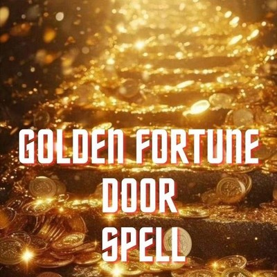 Golden Fortune Spell: Door Spell for Wealth - Same Day Cast and Fast Results